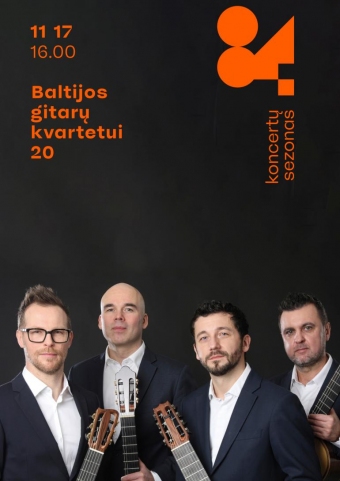 Baltijos gitarų kvartetui 20