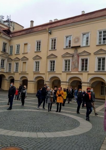 Ekskursija Vilniaus universitete už arbatpinigius 10.23