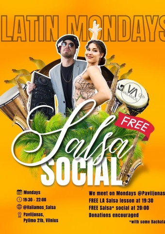 LATIN MONDAYS - FREE Salsa Social