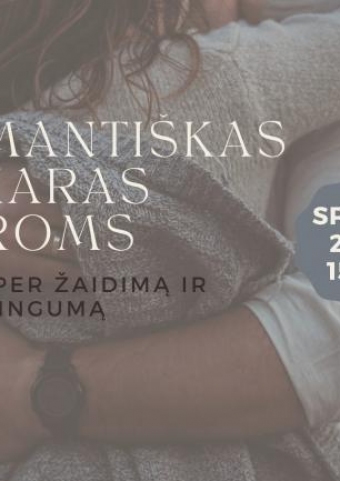 Romantiškas vakaras poroms: ryšys per žaidimą ir sąmoningumą