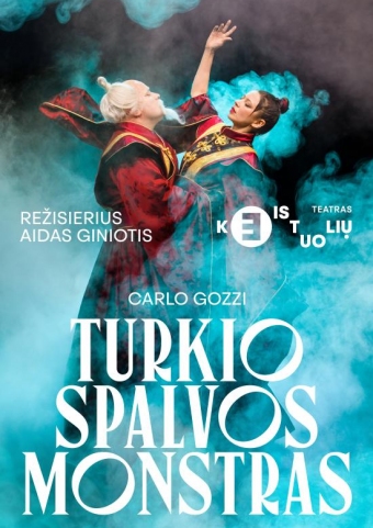 Spektaklis „TURKIO SPALVOS MONSTRAS“ rež. Aidas Giniotis