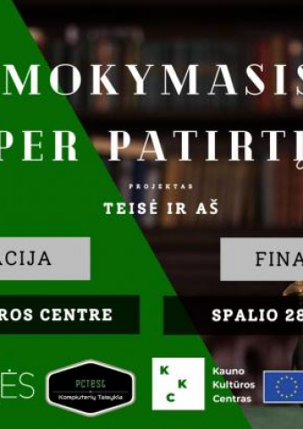 Teismo simuliacija ir Finansų edukacija: Mokytis per patirtį